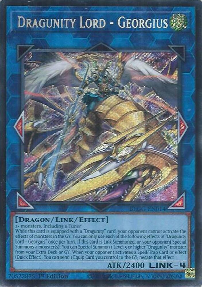 Yu-Gi-Oh! Seigneur Dragunité – Georgius : SE BLGG-FR014