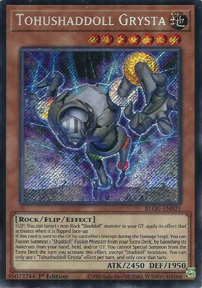 Yu-Gi-Oh! Grysta Marionnette de l&rsquo;Ombre Tohu : SE BLGG-FR021