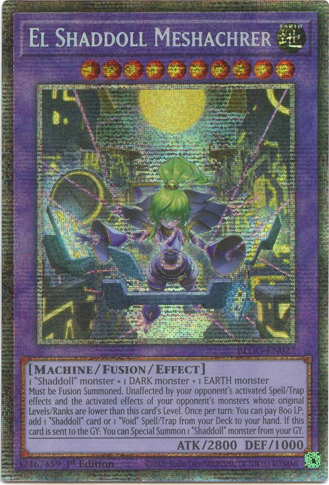 Yu-Gi-Oh! Meshachrer Marionnette de l&rsquo;Ombre El : STAR BLGG-FR022