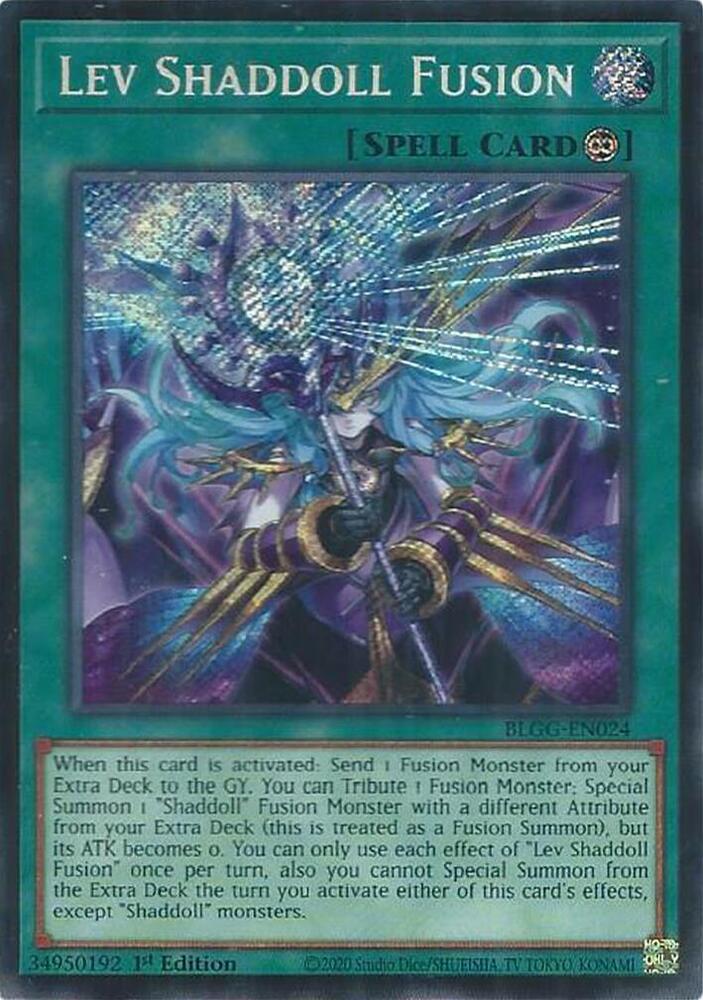 Yu-Gi-Oh! Fusion Marionnette de l&rsquo;Ombre Lev : SE BLGG-FR024
