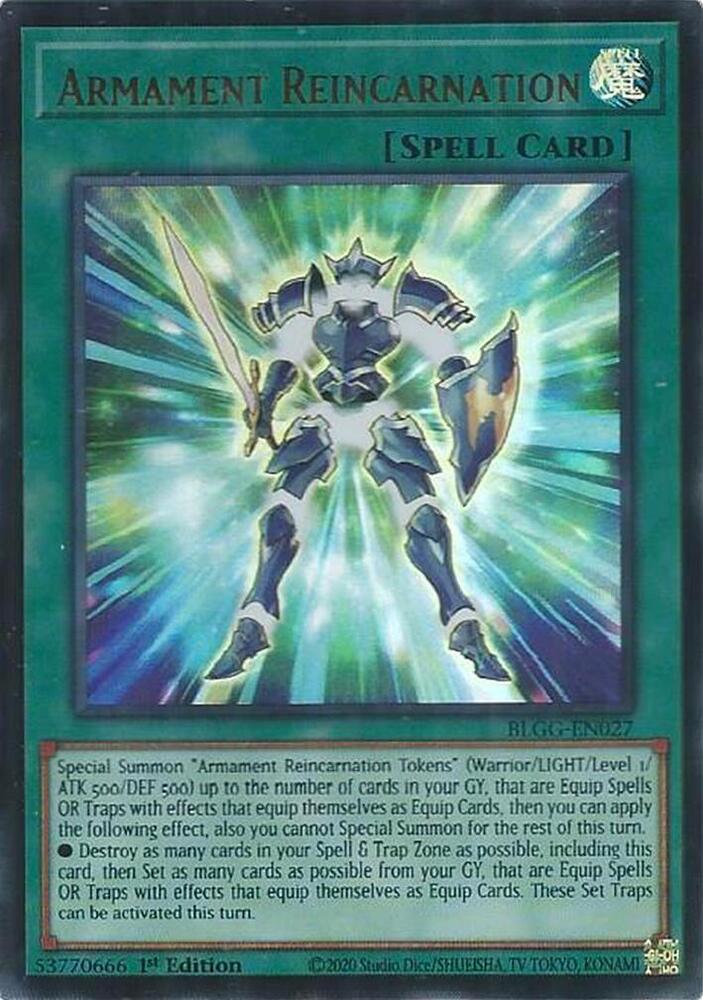 Yu-Gi-Oh! Réincarnation d&rsquo;Armement : UR BLGG-FR027