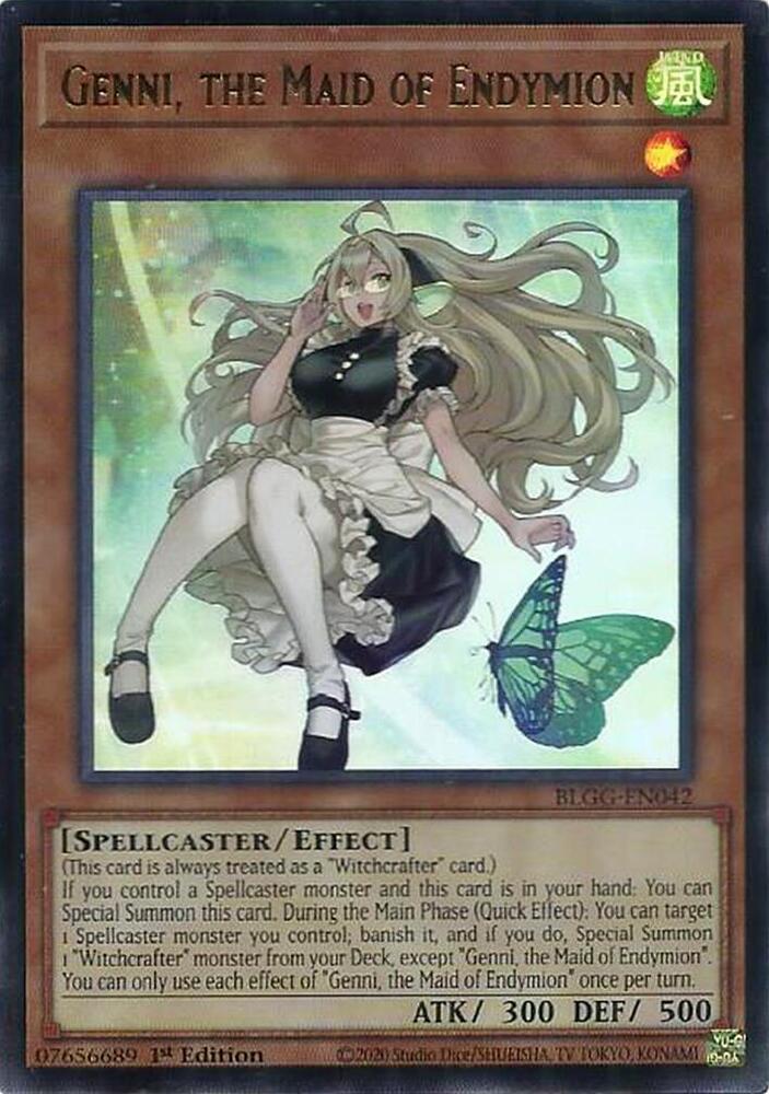 Yu-Gi-Oh! Genni, la Domestique d&rsquo;Endymion : UR BLGG-FR042