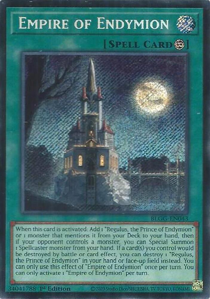 Yu-Gi-Oh! Empire d&rsquo;Endymion : SE BLGG-FR043