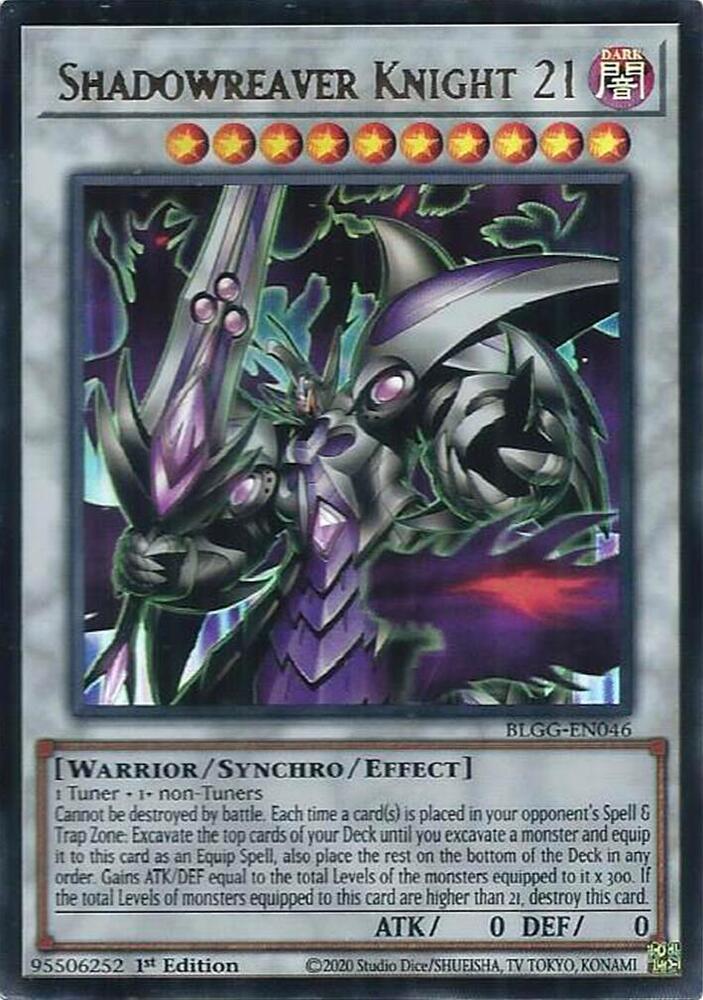 Yu-Gi-Oh! Chevalier Faucheur d&rsquo;Ombres 21 : UR BLGG-FR046