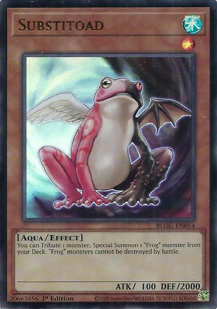 Yu-Gi-Oh! Crapaud de Permutation : UR BLGG-FR054