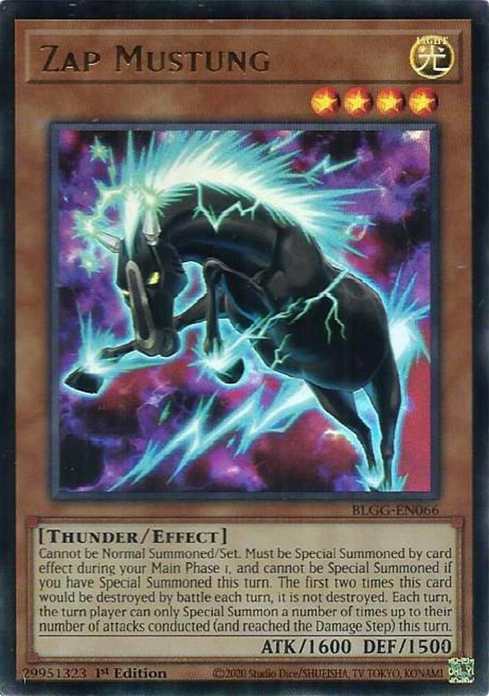 Yu-Gi-Oh! Zap Mustung : UR BLGG-FR066