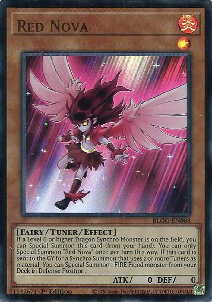 Yu-Gi-Oh! Nova Rouge : UR BLGG-FR068