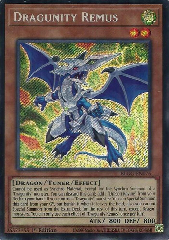 Yu-Gi-Oh! Remus Dragunité : SE BLGG-FR076