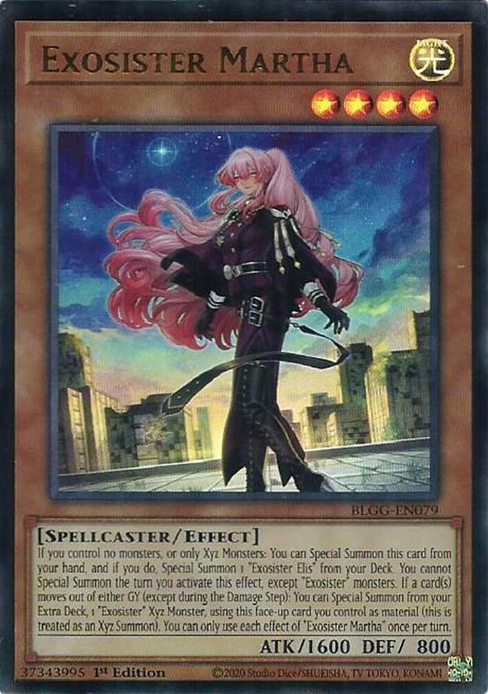 Yu-Gi-Oh! Exosœur Martha : UR BLGG-FR079