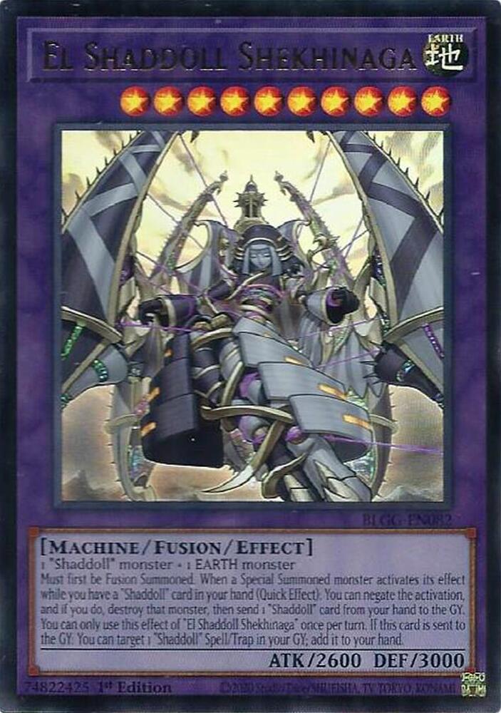 Yu-Gi-Oh! Shekhinaga Marionnette de l&rsquo;Ombre El : UR BLGG-FR082