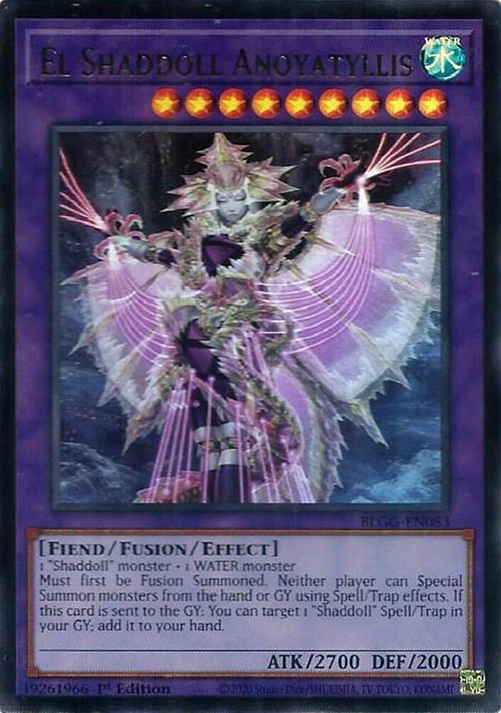 Yu-Gi-Oh! Anoyatyllis Marionnette de l&rsquo;Ombre El : UR BLGG-FR083