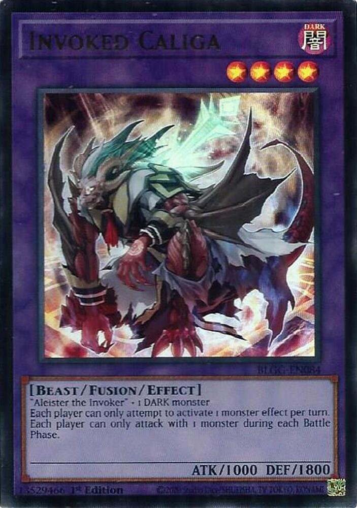 Yu-Gi-Oh! Caliga l&rsquo;Invokhé : UR BLGG-FR084