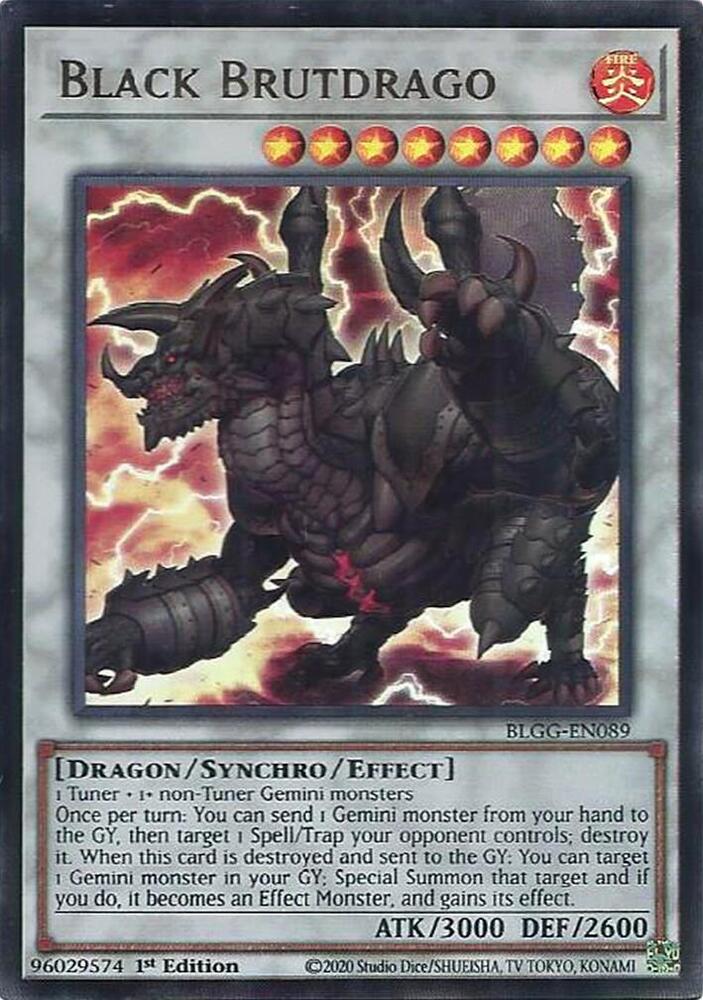 Yu-Gi-Oh! Dragobruto Sombre : UR BLGG-FR089