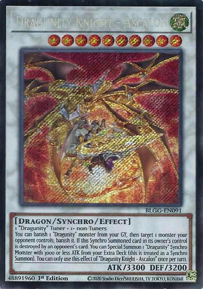 Yu-Gi-Oh! Chevalier Dragunité – Ascalon : SE BLGG-FR091