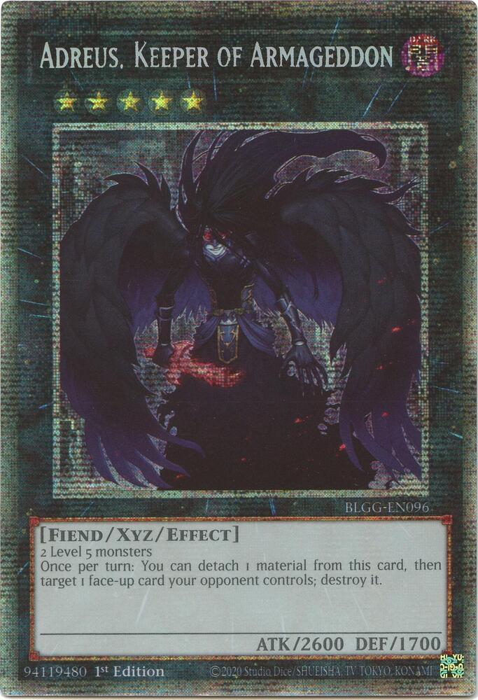 Yu-Gi-Oh! Adreus, Gardien de l&rsquo;Armageddon : STAR BLGG-FR096