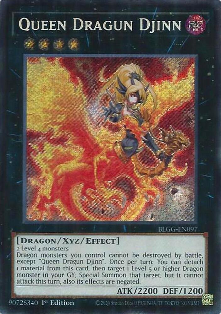Yu-Gi-Oh! Génie Reine Dragun : SE BLGG-FR097