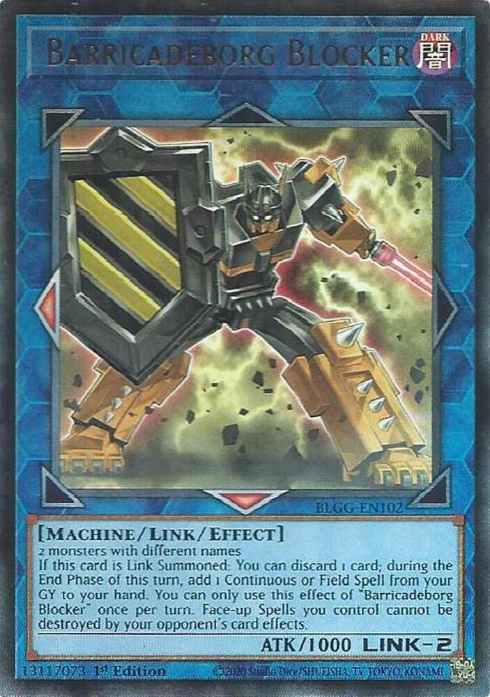 Yu-Gi-Oh! Bloqueur Barricadeborg : UR BLGG-FR102
