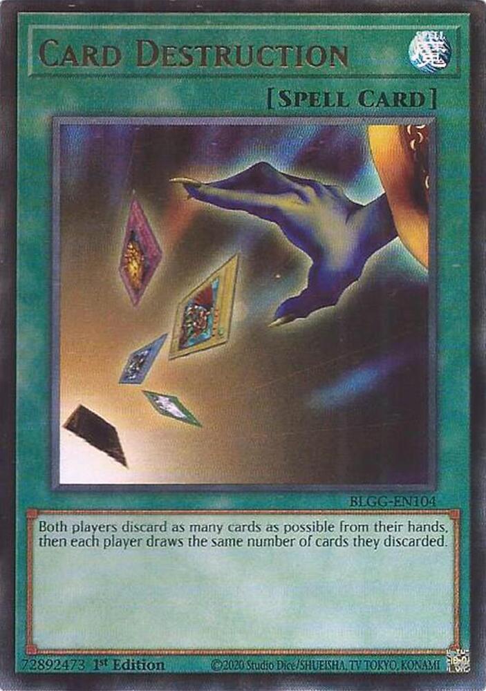 Yu-Gi-Oh! Destruction de Carte : UR BLGG-FR104