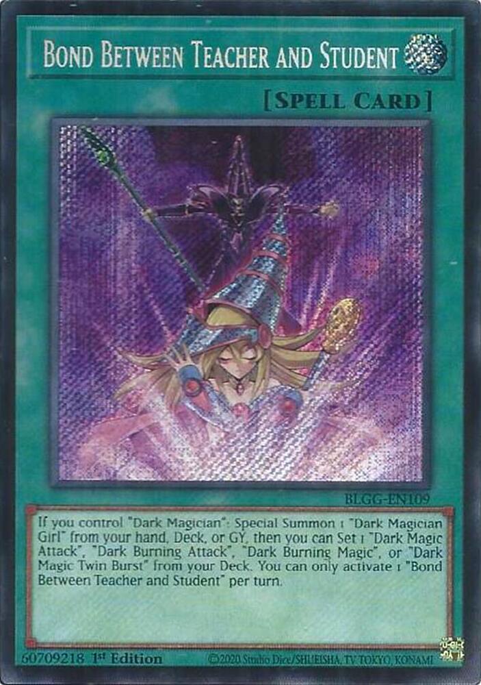 Yu-Gi-Oh! Lien Entre Professeur et Étudiant : SE BLGG-FR109