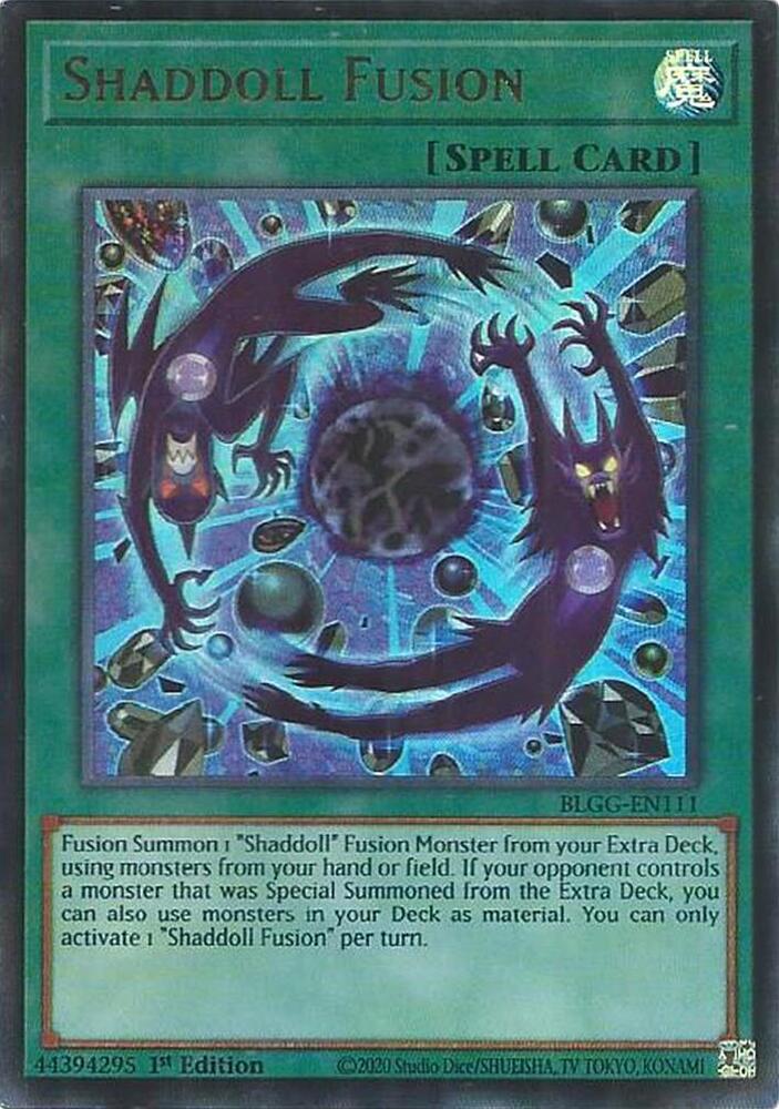 Yu-Gi-Oh! Fusion Marionnette de l&rsquo;Ombre : UR BLGG-FR111