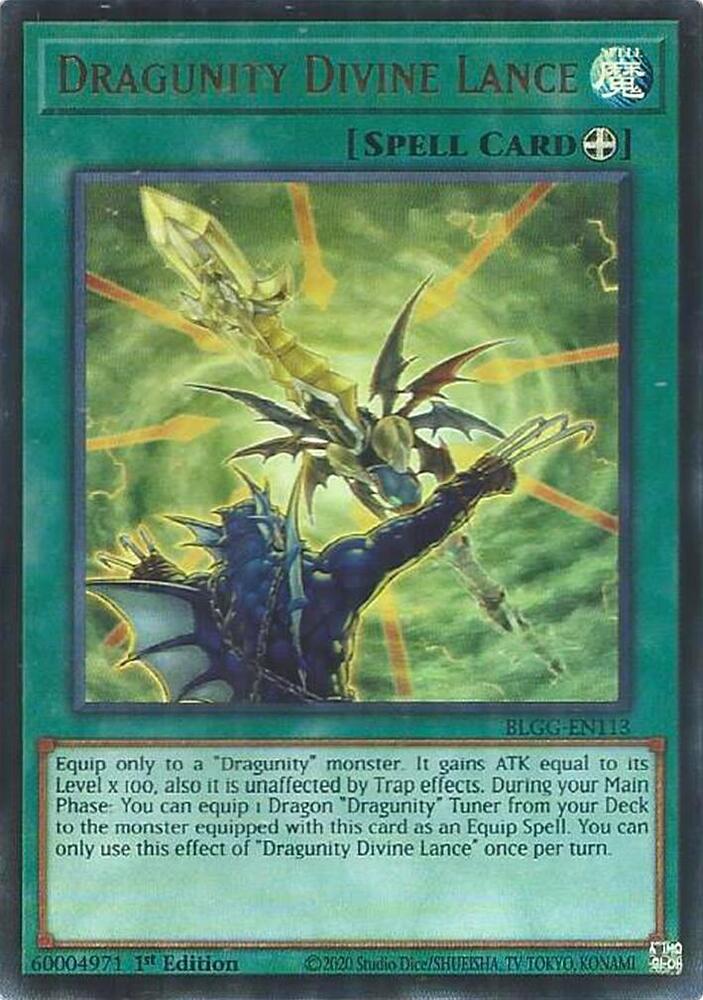 Yu-Gi-Oh! Lance Divine Dragunité : UR BLGG-FR113