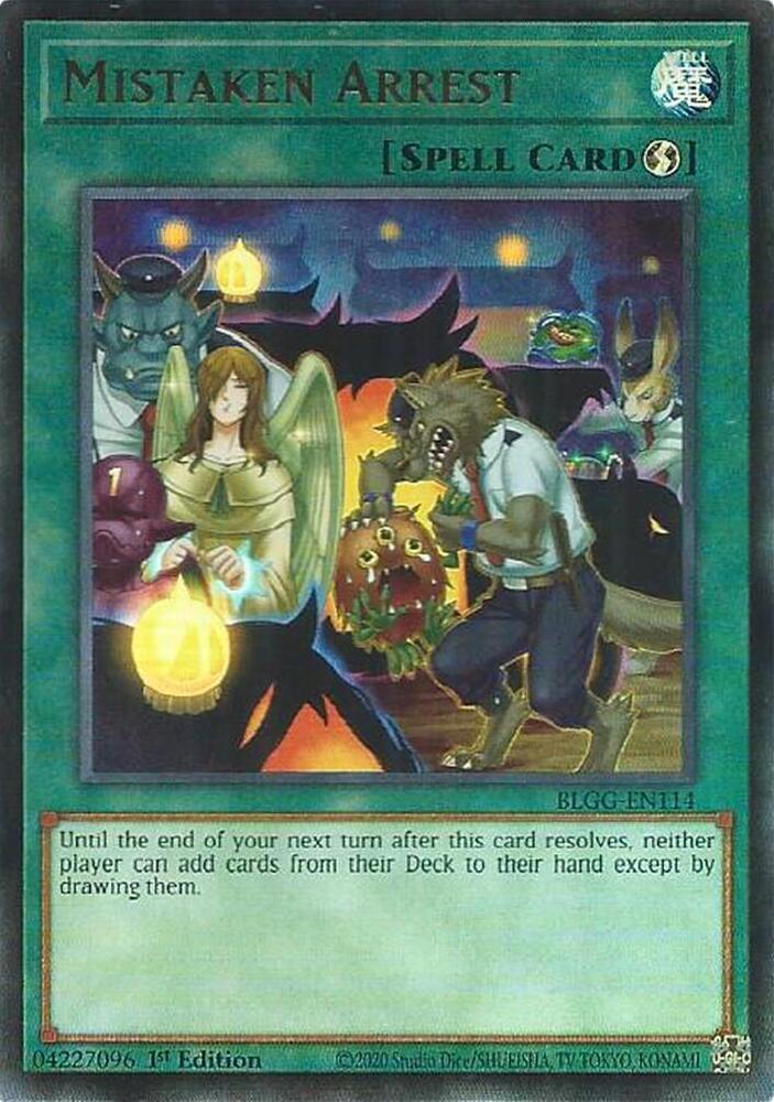 Yu-Gi-Oh! Arrestation Erronée : UR BLGG-FR114