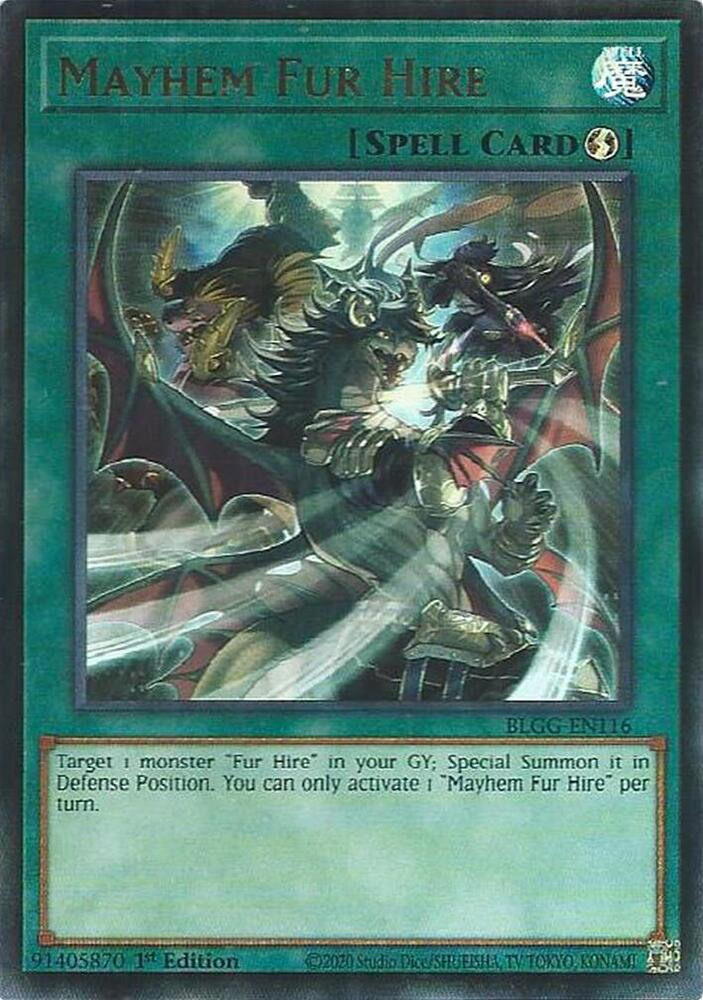 Yu-Gi-Oh! Pagaille Mercefourrure : UR BLGG-FR116