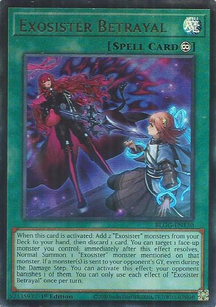 Yu-Gi-Oh! Trahison Exosœur : UR BLGG-FR130