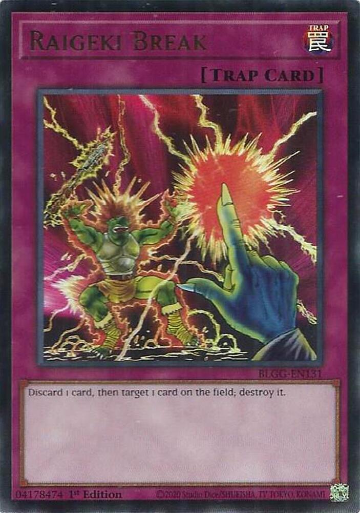Yu-Gi-Oh! Interruption de Raigeki : UR BLGG-FR131