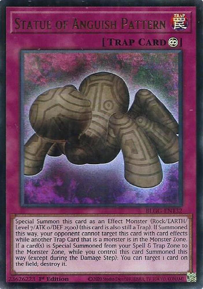 Yu-Gi-Oh! Statue de Motif d&rsquo;Angoisse : UR BLGG-FR132