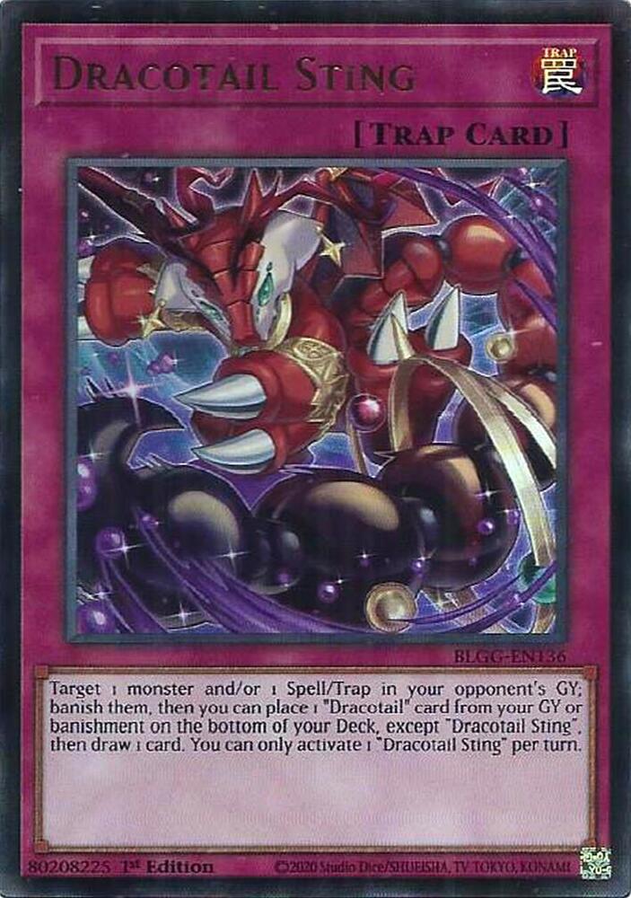 Yu-Gi-Oh! Dard Queudragon : UR BLGG-FR136