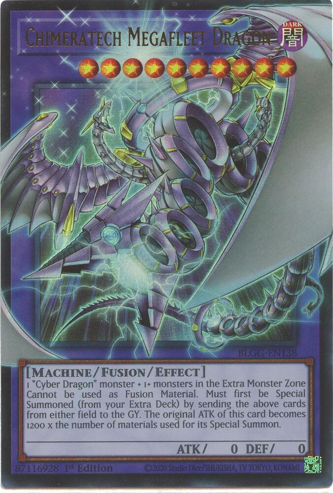 Yu-Gi-Oh! Dragon Mégaflotte Chimeratech : OF UR BLGG-FR138