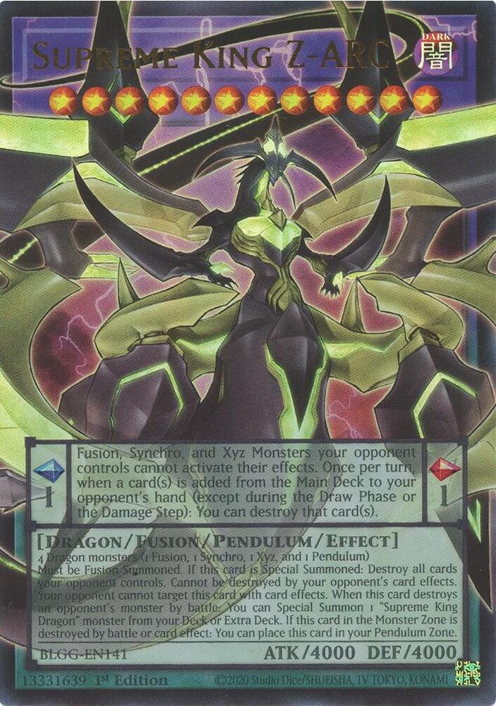 Yu-Gi-Oh! Z-ARC, Roi Suprême : OF UR BLGG-FR141