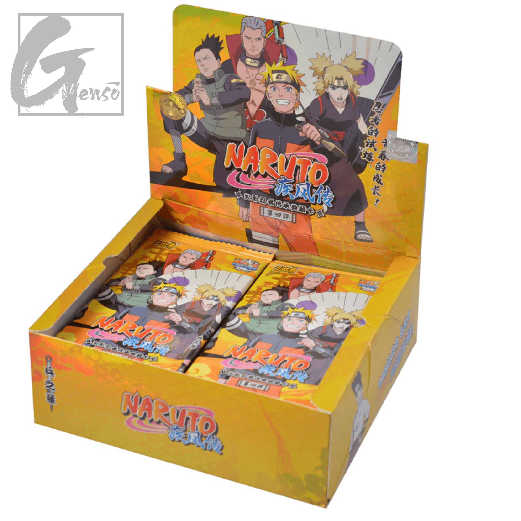 Kayou Naruto – Serie 4 – 2 Yuan – Display